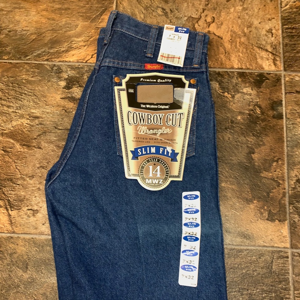 Wrangler Jeans 14MWZ Size 7x32